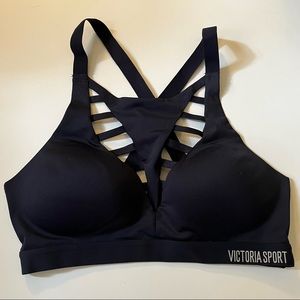 34C Incredible Lightweight Navy Strappy VSX Sports Bra